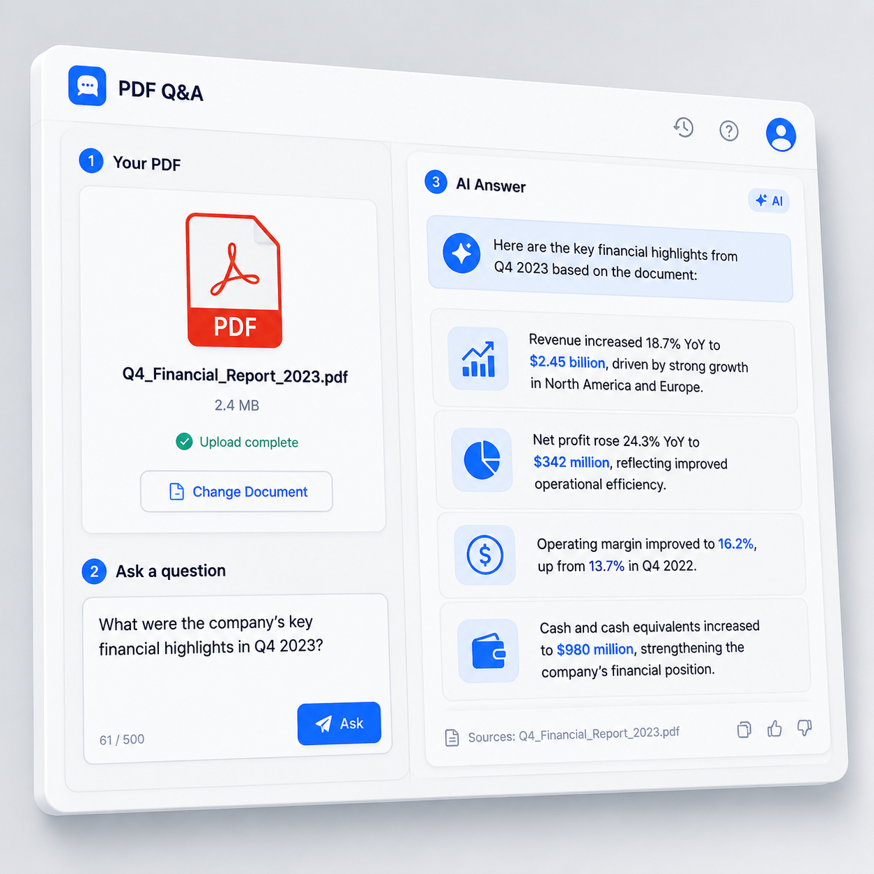 Ask PDF Online Free