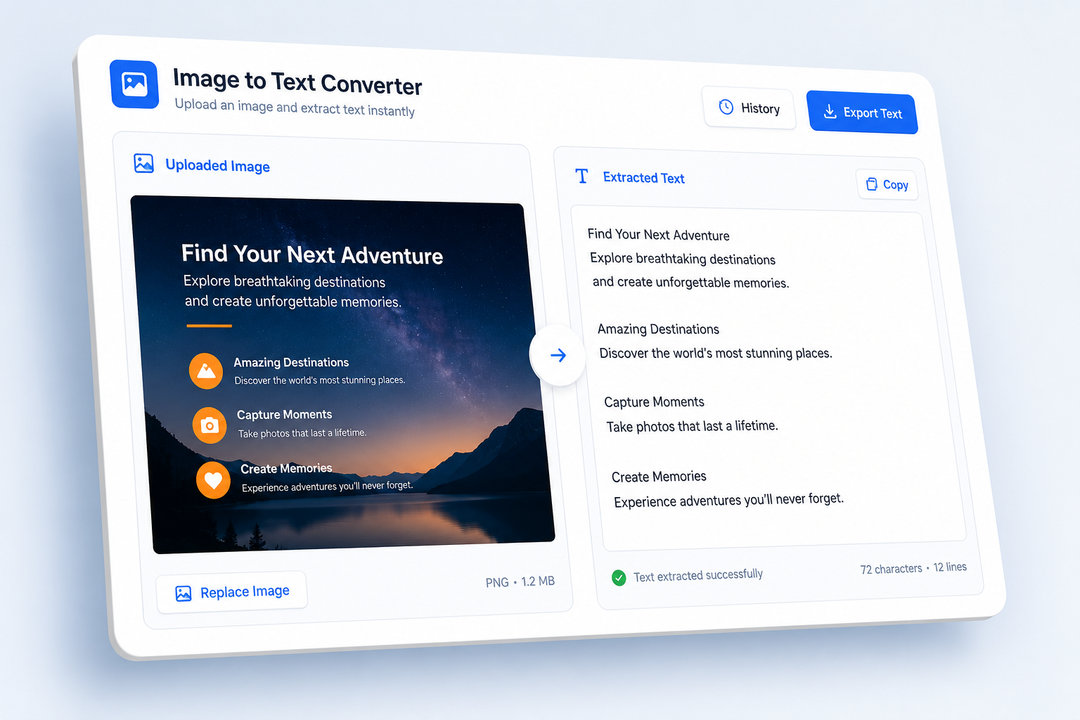 Image to Text Converter Online Free
